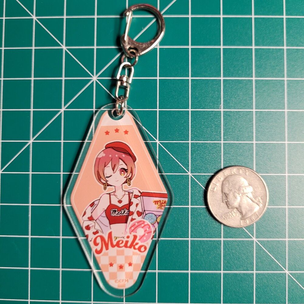 MEIKO Vocaloid Diner Series Trading Acrylic Keychain